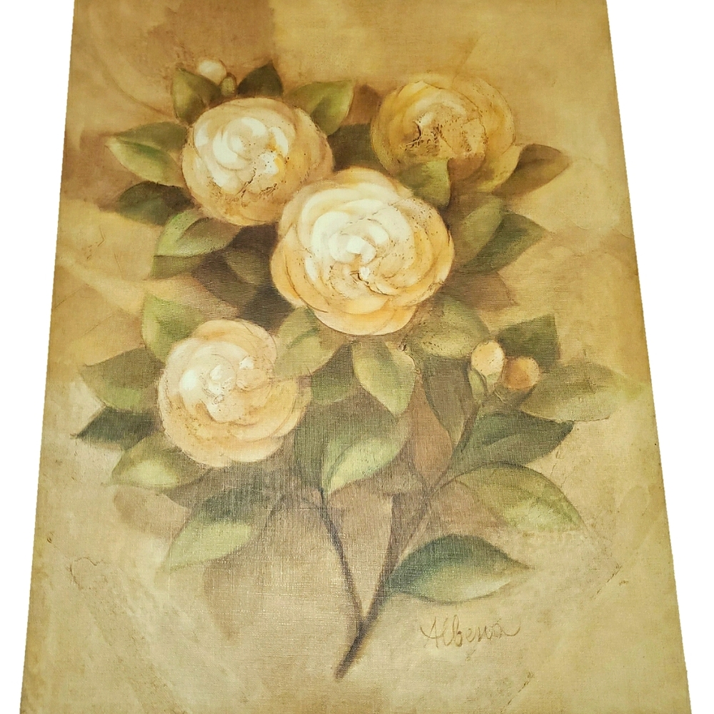 Albena Floral Canvas Print